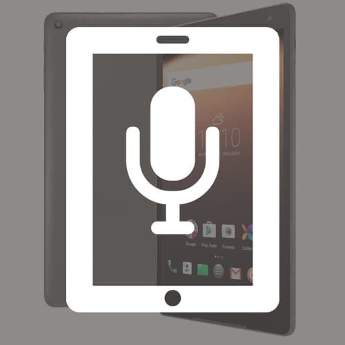 Замена микрофона в планшете Alcatel с гарантией